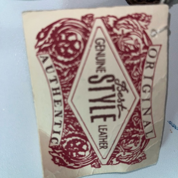 Brown Leather Men's Bag - Picture 3 of 8